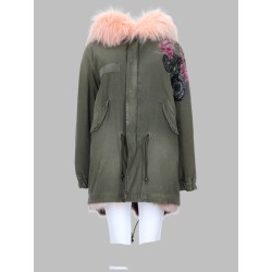 PARKA "ARMY" IN COTONE