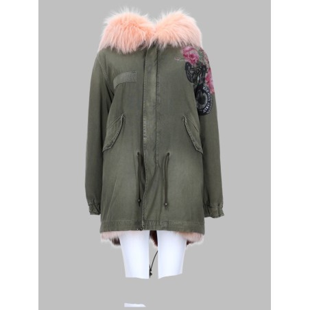 PARKA "ARMY" IN COTONE