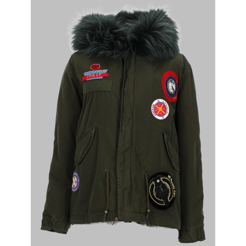 patches logo parka