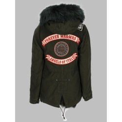patches logo parka