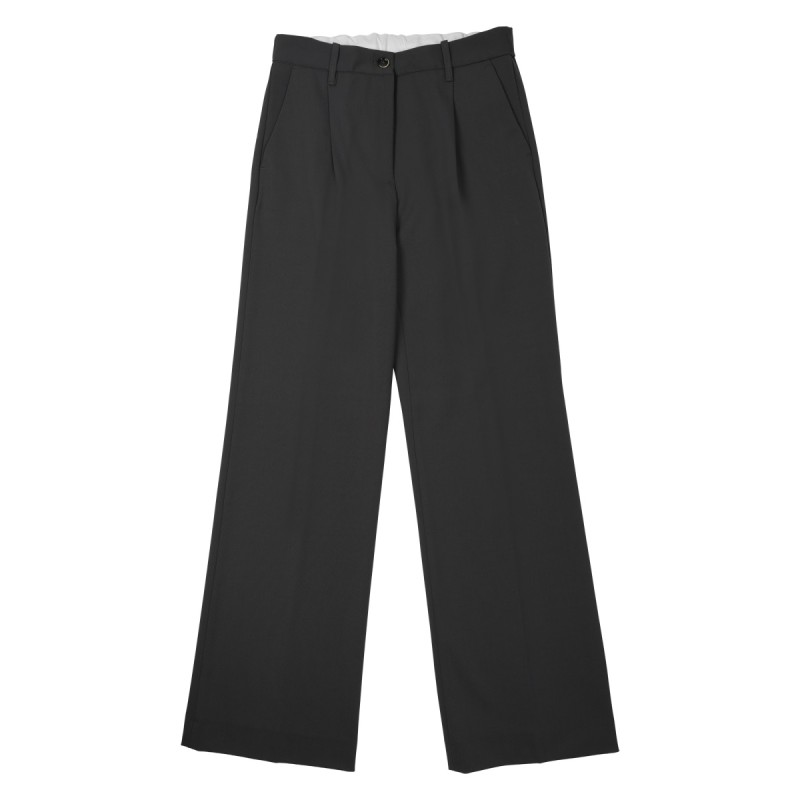 PANTALONE SARTORIALE IN MISTO LANA