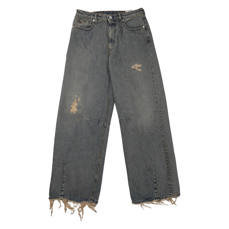 JEANS "ERGONOMIC" EFFETTO "DESTROY"