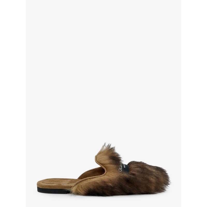 Sandali in montone e suede