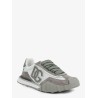 Sneakers in nylon e suede con logo DG con strass