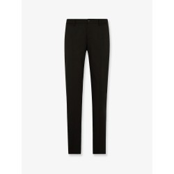 Wool blend trousers