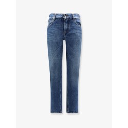 Blue denim jeans