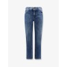 Blue denim jeans