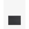 Hammered leather card holder
