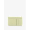 Hammered leather card holder