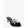 Satin sandals