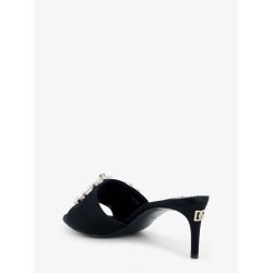 Satin sandals