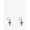 Brass earrings