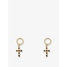 Brass earrings