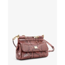 Sicily shiny python mini handbag