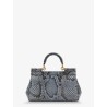 Sicily shiny python mini handbag