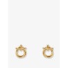 Brass earrings