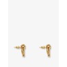 Brass earrings