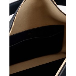 Medium Bevel Suede Shoulder Bag