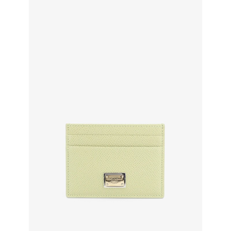 Hammered leather card holder