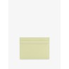 Hammered leather card holder