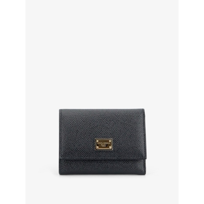 Hammered leather wallet