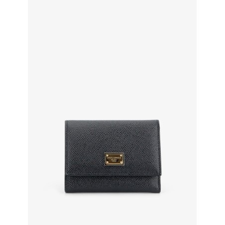 Hammered leather wallet