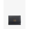 Hammered leather wallet