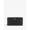 Hammered leather wallet