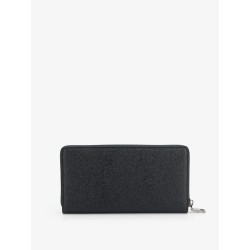 Hammered leather wallet