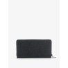 Hammered leather wallet