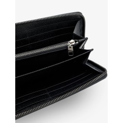 Hammered leather wallet