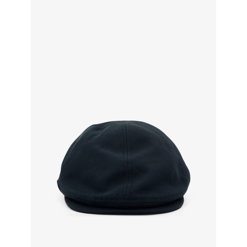 Linen and cotton flat cap