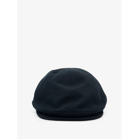 Linen and cotton flat cap