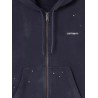 Hooded Painter cotton sweatshirt with embroidered logo on the front