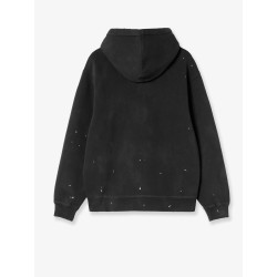 Hooded Painter cotton sweatshirt with front embroidered logo