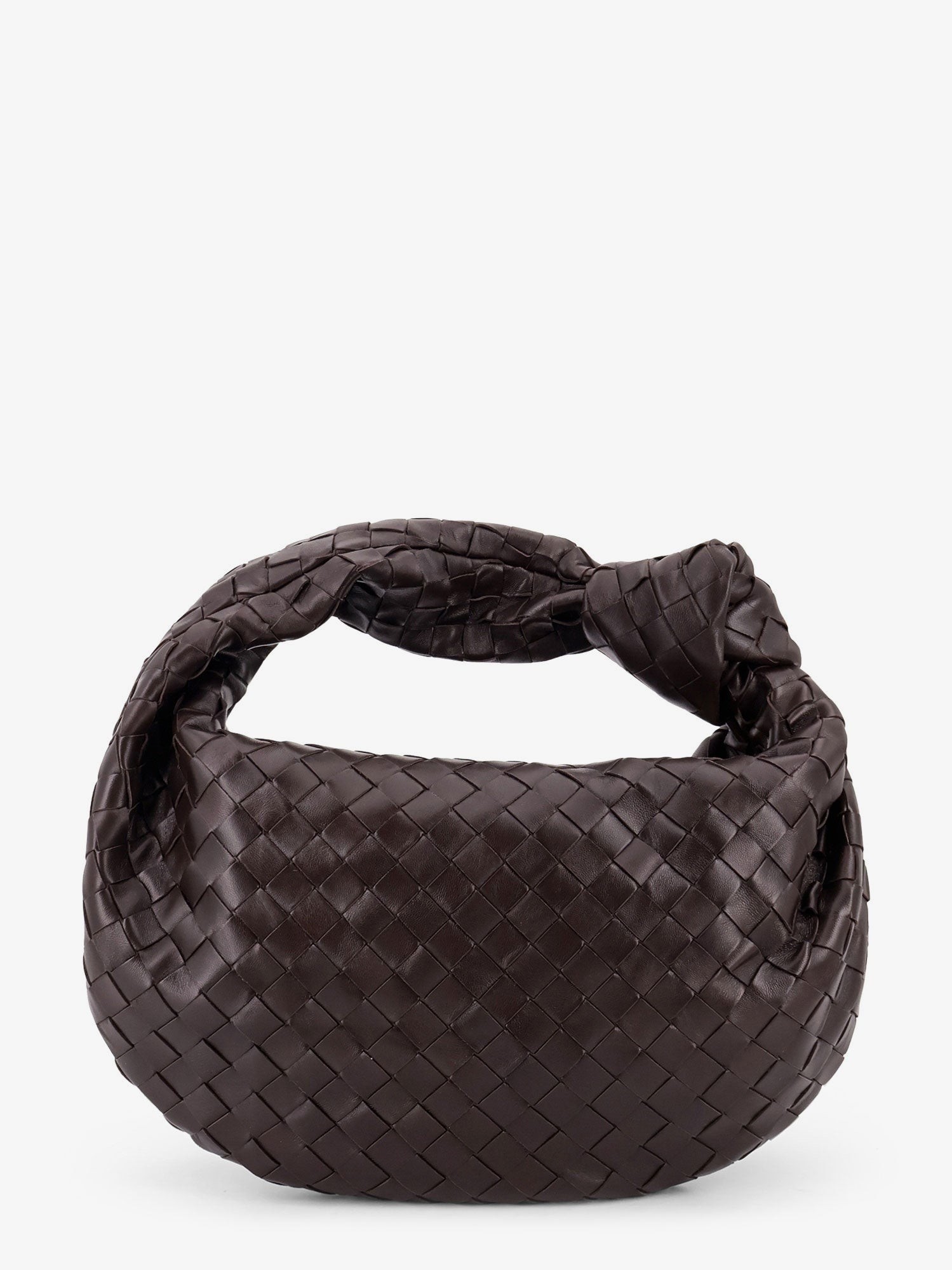 Jodie Small leather handbag with Intrecciato motif