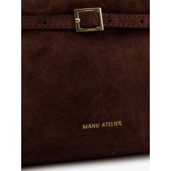 Le Cambon 25 suede handbag