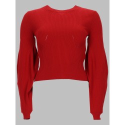 stretch knit jumper
