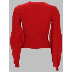 stretch knit jumper