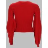 stretch knit jumper