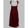 halter strap chiffon dress