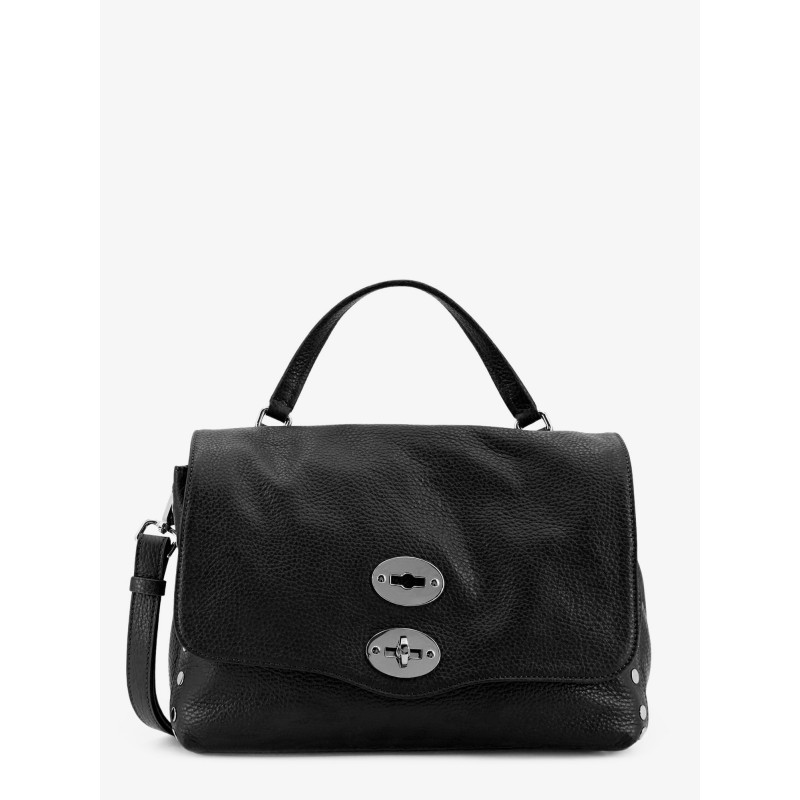 Postina® S textured leather crossbody bag