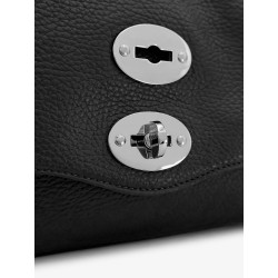 Postina® S textured leather crossbody bag