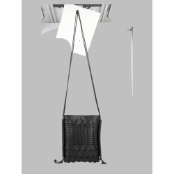 BORSA A TRACOLLA "TRENA" IN PELLE