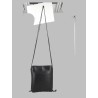 BORSA A TRACOLLA "TRENA" IN PELLE