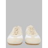 SNEAKER IN PELLE CON DETTAGLI IN SUEDE