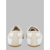 SNEAKER IN PELLE CON DETTAGLI IN SUEDE