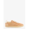Suede and leather sneakers