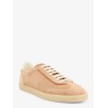 Suede and leather sneakers