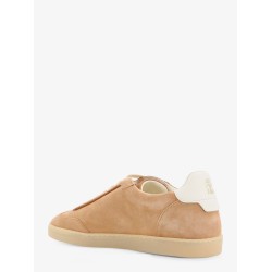 Suede and leather sneakers